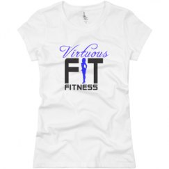 Ladies Slim Fit Basic Promo Jersey Tee