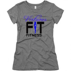 Ladies Slim Fit Super Soft Triblend Tee