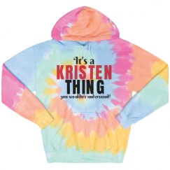 Unisex Tie-Dye Fleece Hoodie