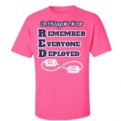 Unisex Ultra Cotton Safety Neon Crewneck Tee