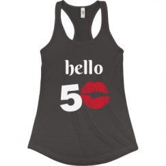 Ladies Slim Fit Racerback Tank Top
