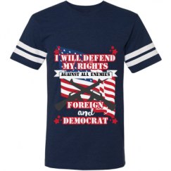 Unisex Vintage Sports Tee