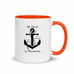 11oz Ceramic Mug with Color Inside