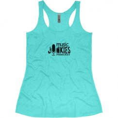 Ladies Slim Fit Super Soft Racerback Triblend Tank