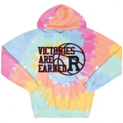 Unisex Tie-Dye Fleece Hoodie