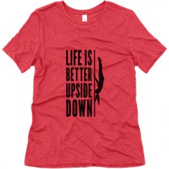 Ladies Relaxed Fit Super Soft Triblend Tee