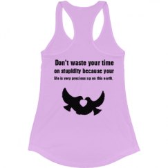Ladies Slim Fit Racerback Tank Top