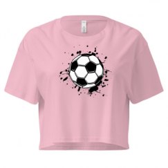 Ladies Festival Cali Crop Top Tee