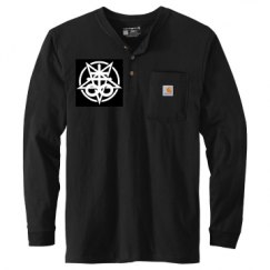 Unisex Carhartt Long Sleeve Henley Tee
