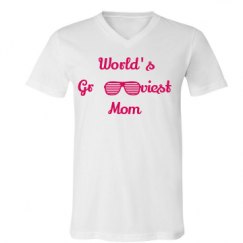 Unisex V-Neck Jersey Tee