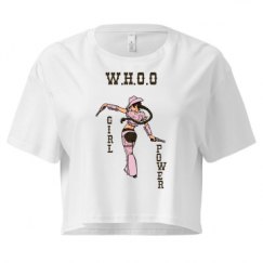 Ladies Festival Cali Crop Top Tee