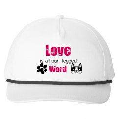 Snapback Five-Panel Rope Hat