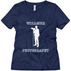 Ladies Relaxed Fit V-Neck Tee