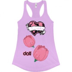 Ladies Slim Fit Racerback Tank Top