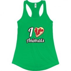Ladies Slim Fit Racerback Tank Top