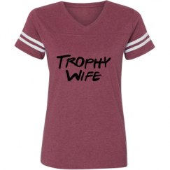 Ladies Relaxed Fit Vintage Sports Tee