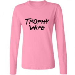 Ladies Relaxed Fit Basic Long Sleeve Tee