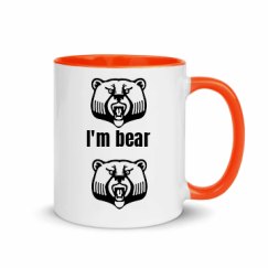 11oz Ceramic Mug with Color Inside