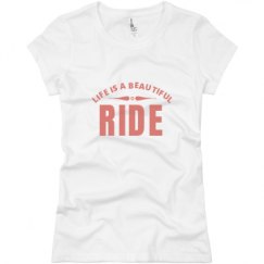 Ladies Slim Fit Basic Promo Jersey Tee