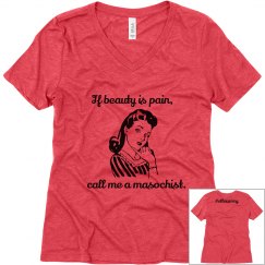 Beauty is Pain Relaxed Tee