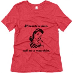 Ladies Relaxed Fit Super Soft Triblend Tee