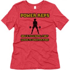 Ladies Relaxed Fit Super Soft Triblend Tee