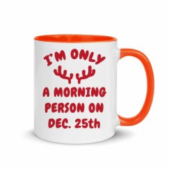 11oz Ceramic Mug with Color Inside