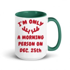 15oz Ceramic Mug with Color Inside