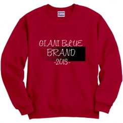 Unisex Film and Foil Crewneck Sweatshirt