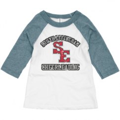 Toddler 3/4 Sleeve Raglan Tee