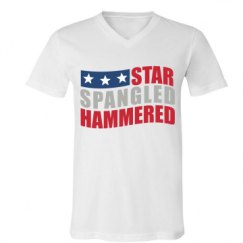 Unisex V-Neck Jersey Tee