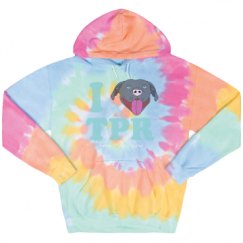 Unisex Tie-Dye Fleece Hoodie