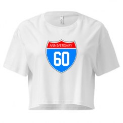 Ladies Festival Cali Crop Top Tee