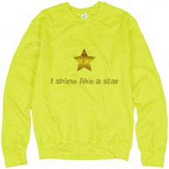 Unisex Neon Crewneck Sweatshirt