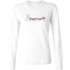 Ladies Relaxed Fit Basic Long Sleeve Tee