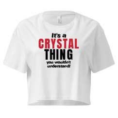 Ladies Festival Cali Crop Top Tee