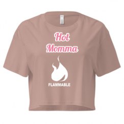 Ladies Festival Cali Crop Top Tee