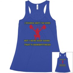DONDIFITNESS WOMAN RELAX TANK TOPS