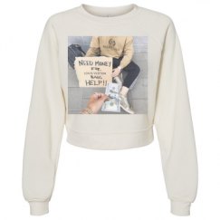 Women's Raglan Pullover Fleece