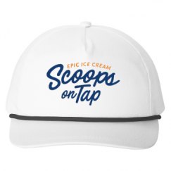 Snapback Five-Panel Rope Hat