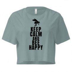 Ladies Festival Cali Crop Top Tee