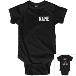 Live to Dance Onesie Pink
