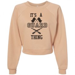 Women's Raglan Pullover Fleece