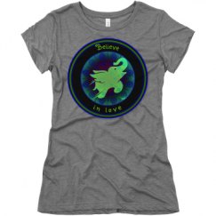 Ladies Slim Fit Super Soft Triblend Tee