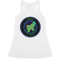 Ladies Flowy Racerback Tank