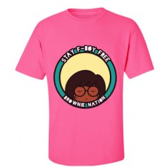 Unisex Ultra Cotton Safety Neon Crewneck Tee