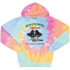 Unisex Tie-Dye Fleece Hoodie