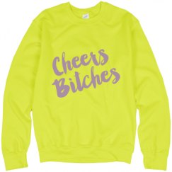 Unisex Neon Crewneck Sweatshirt