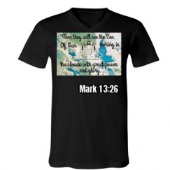 Unisex V-Neck Jersey Tee