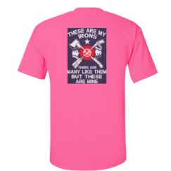 Unisex Ultra Cotton Safety Neon Crewneck Tee